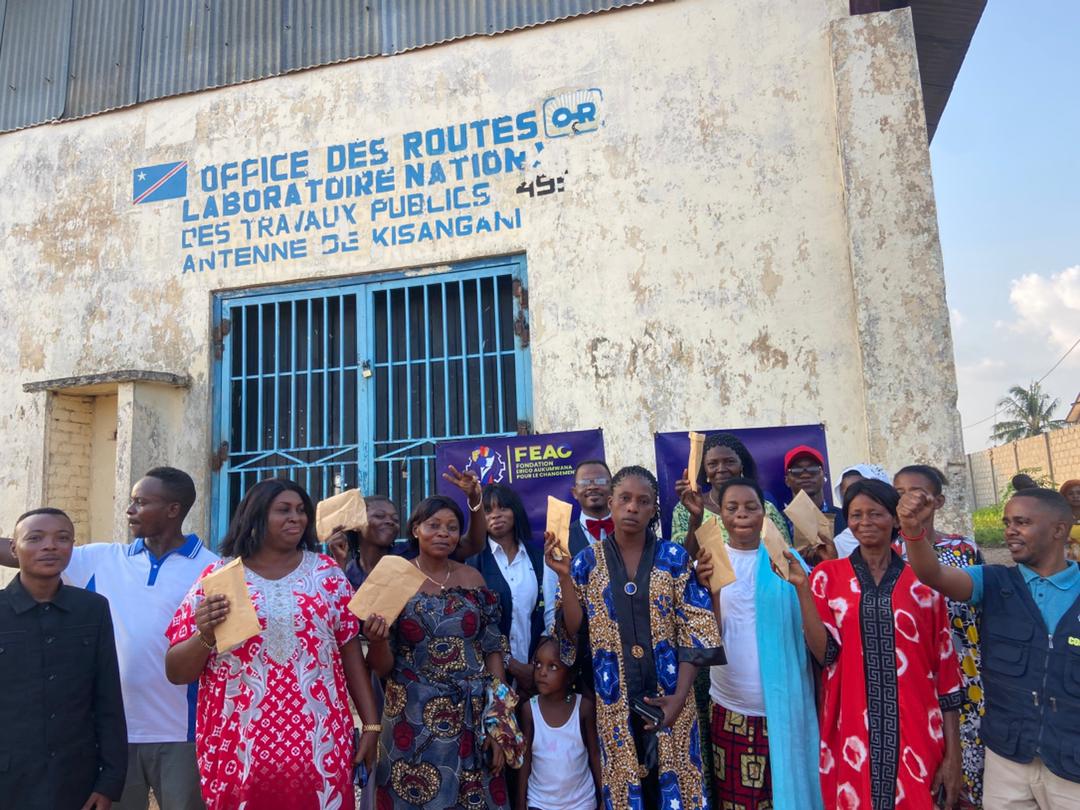 Remise d'appuis financiers devant l'Office des Routes